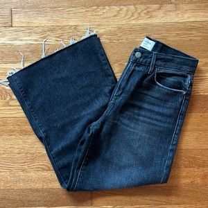 NWOT FRAME DENIM Cropped Palazzo Wide Leg Jean